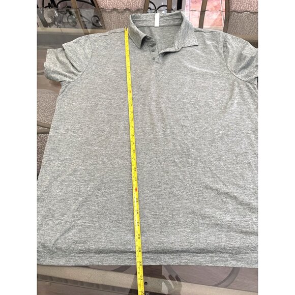 Stylus Mens green Polo Shirt XL 92% Polyester 8% Spandex Short Sleeve Lightweigh - Picture 7 of 7